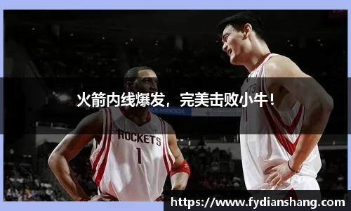 火箭内线爆发，完美击败小牛！