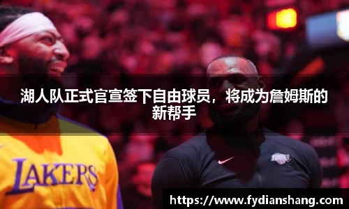 湖人队正式官宣签下自由球员，将成为詹姆斯的新帮手