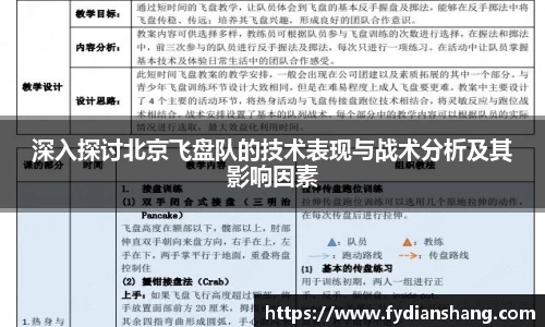 深入探讨北京飞盘队的技术表现与战术分析及其影响因素
